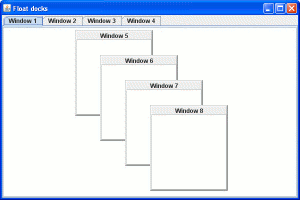 Screenshot of Floating Dockables.