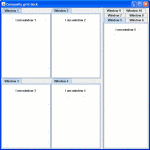Screenshot with a composite grid dock.